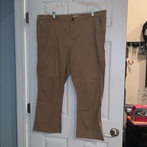 GAP - Tan Cotton Bootcut Ankle Pants - sz 20R